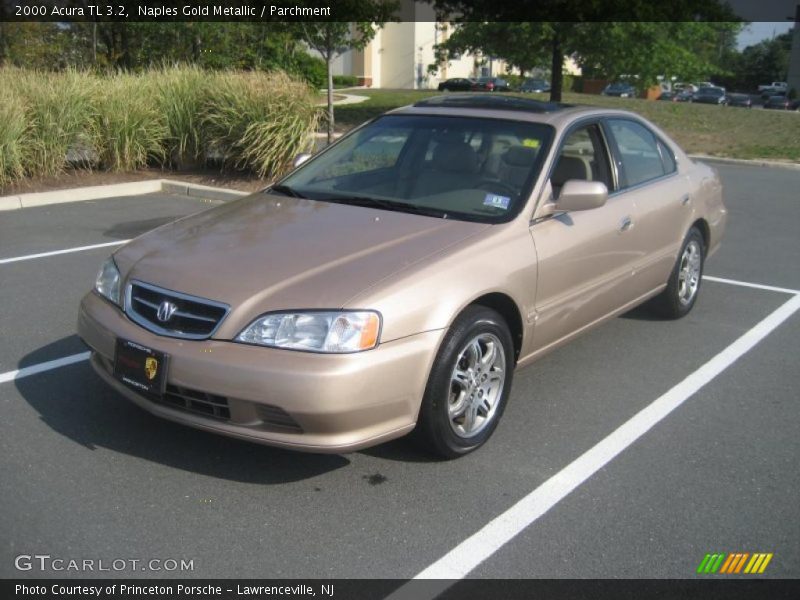Naples Gold Metallic / Parchment 2000 Acura TL 3.2