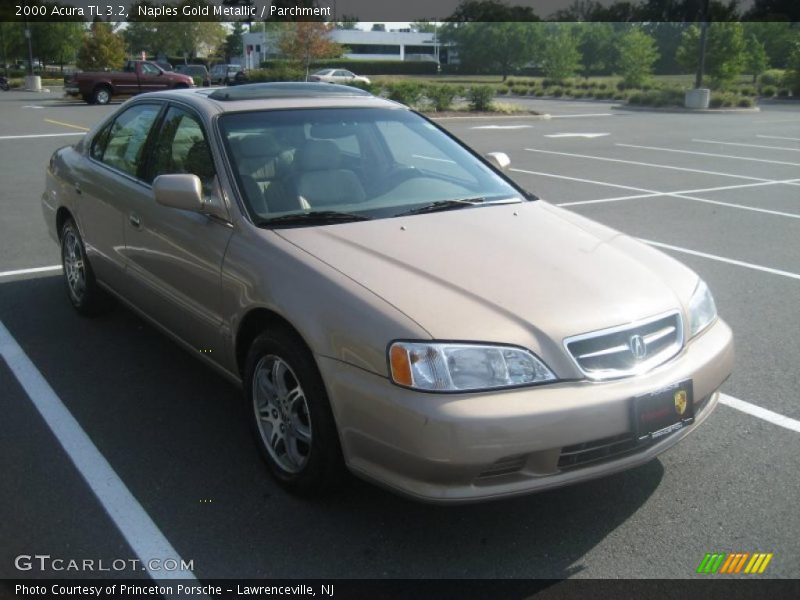 Naples Gold Metallic / Parchment 2000 Acura TL 3.2