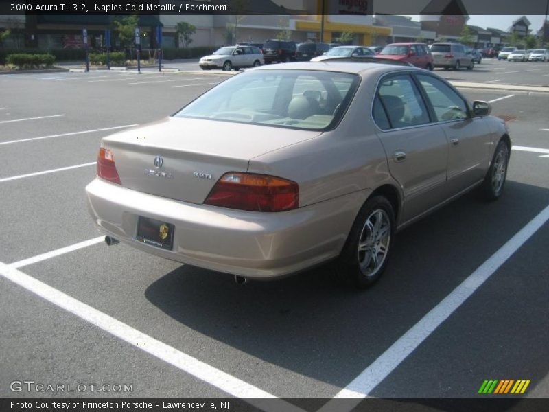 Naples Gold Metallic / Parchment 2000 Acura TL 3.2