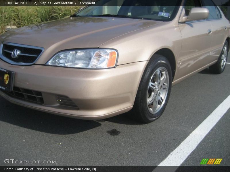 Naples Gold Metallic / Parchment 2000 Acura TL 3.2