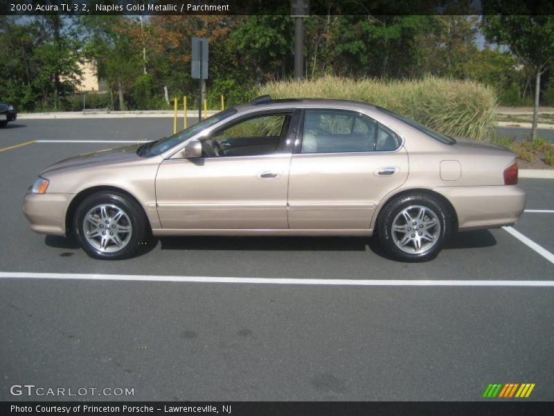 Naples Gold Metallic / Parchment 2000 Acura TL 3.2