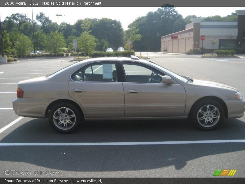 Naples Gold Metallic / Parchment 2000 Acura TL 3.2