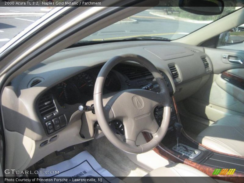 Naples Gold Metallic / Parchment 2000 Acura TL 3.2