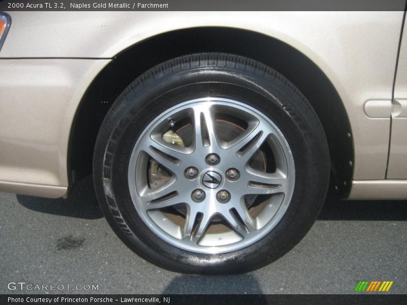 Naples Gold Metallic / Parchment 2000 Acura TL 3.2