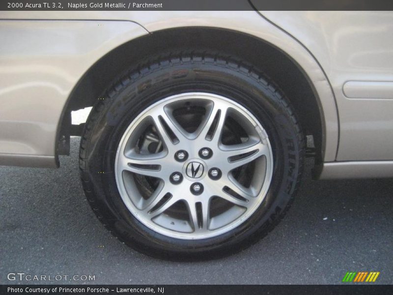 Naples Gold Metallic / Parchment 2000 Acura TL 3.2