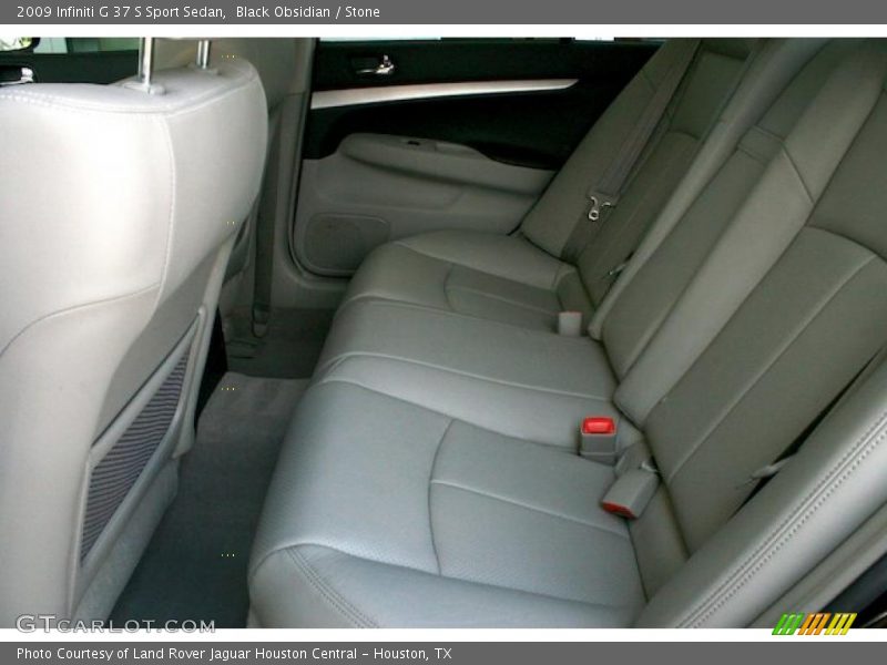 Black Obsidian / Stone 2009 Infiniti G 37 S Sport Sedan