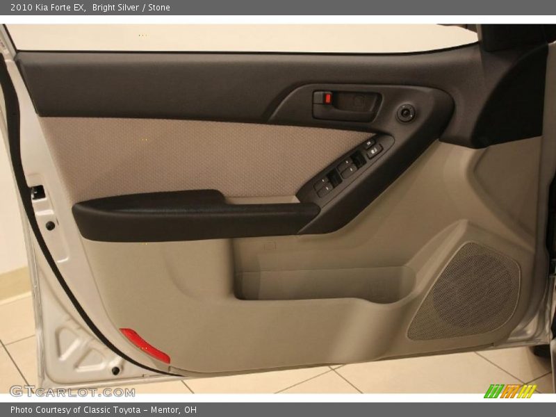 Bright Silver / Stone 2010 Kia Forte EX