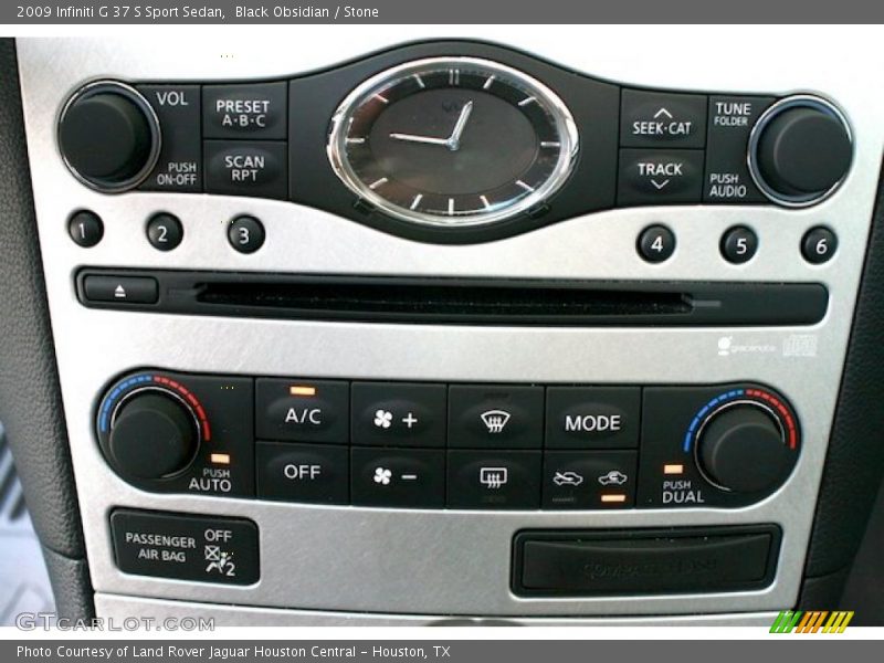 Black Obsidian / Stone 2009 Infiniti G 37 S Sport Sedan