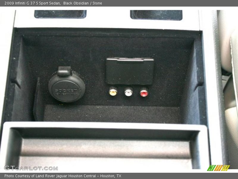 Black Obsidian / Stone 2009 Infiniti G 37 S Sport Sedan