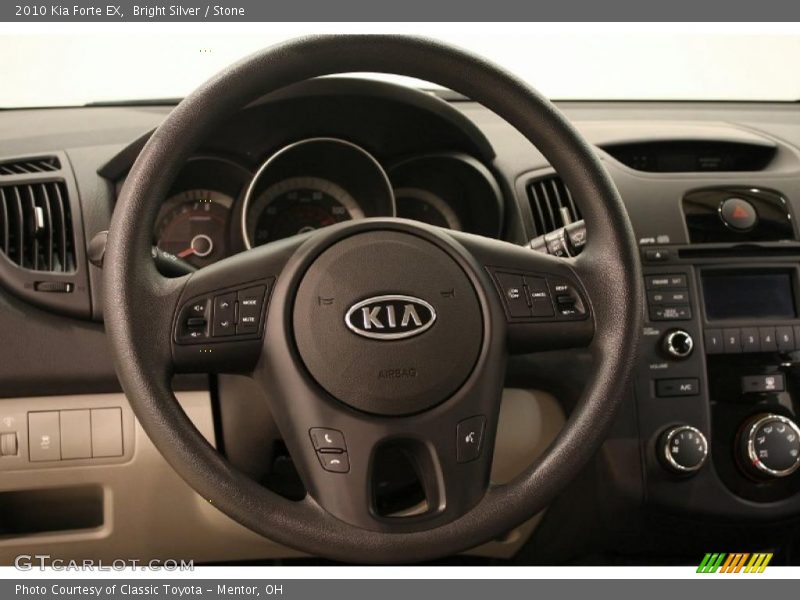 Bright Silver / Stone 2010 Kia Forte EX