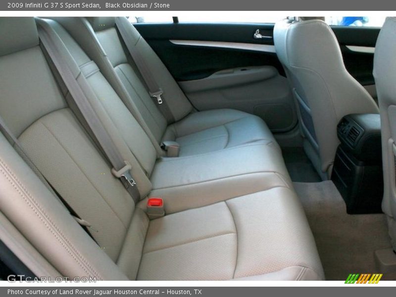 Black Obsidian / Stone 2009 Infiniti G 37 S Sport Sedan