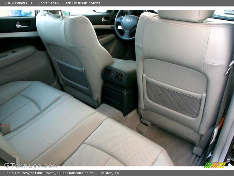Black Obsidian / Stone 2009 Infiniti G 37 S Sport Sedan