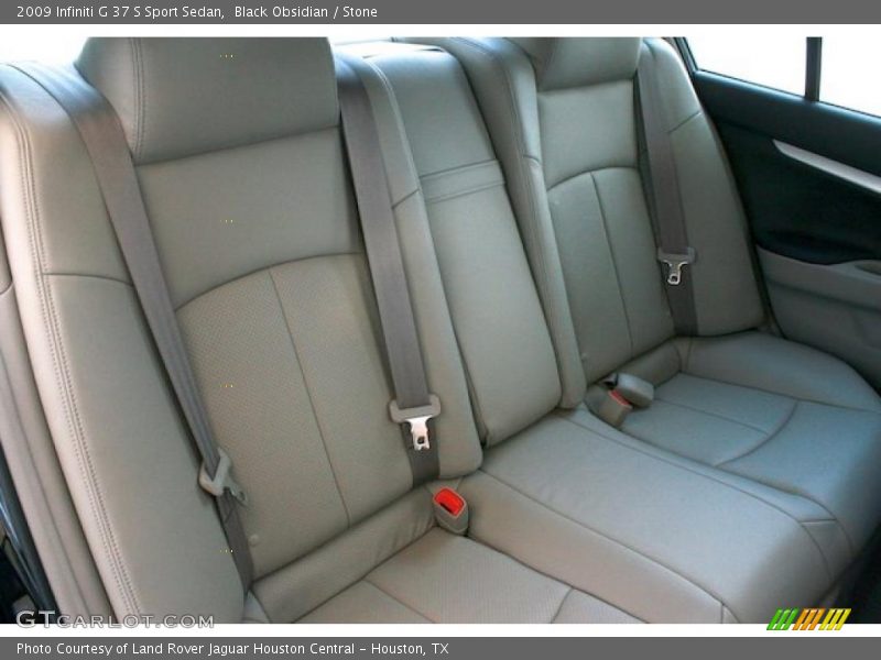 Black Obsidian / Stone 2009 Infiniti G 37 S Sport Sedan