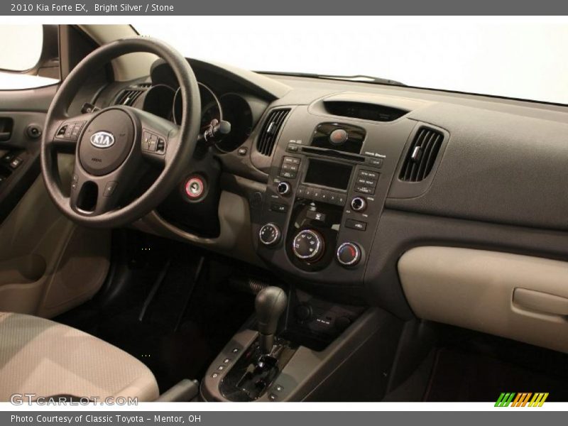 Bright Silver / Stone 2010 Kia Forte EX