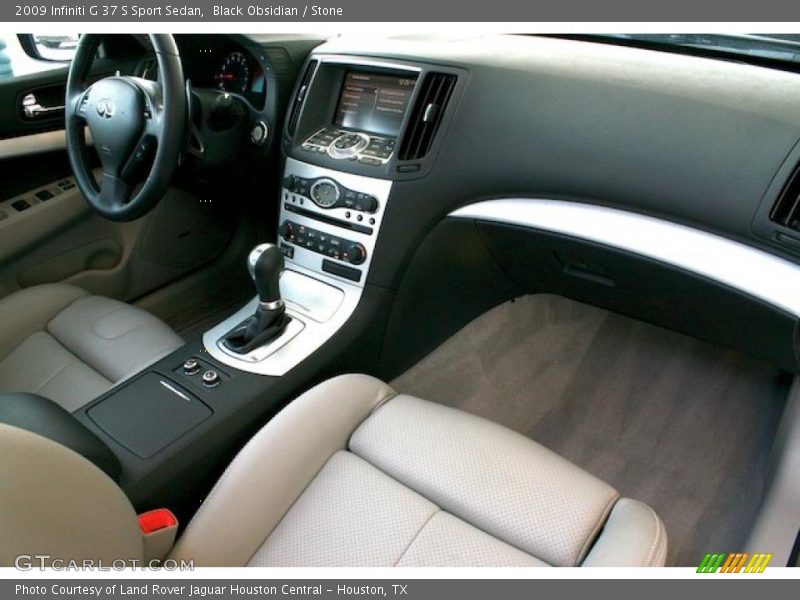 Black Obsidian / Stone 2009 Infiniti G 37 S Sport Sedan