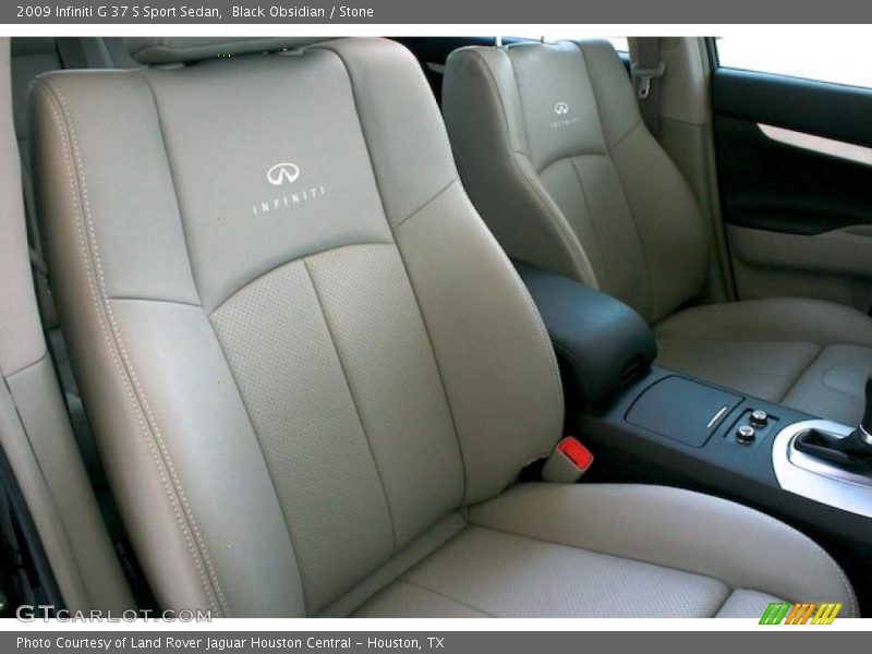 Black Obsidian / Stone 2009 Infiniti G 37 S Sport Sedan