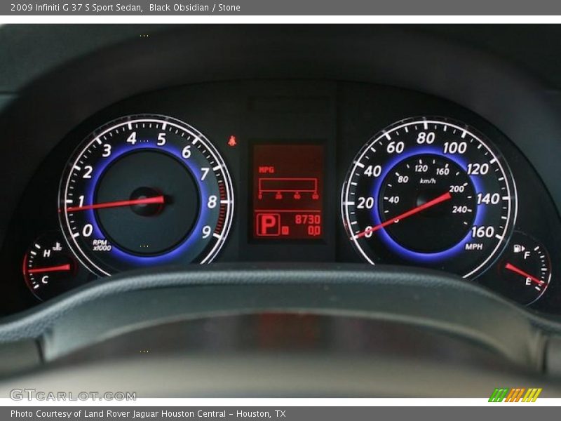 Black Obsidian / Stone 2009 Infiniti G 37 S Sport Sedan