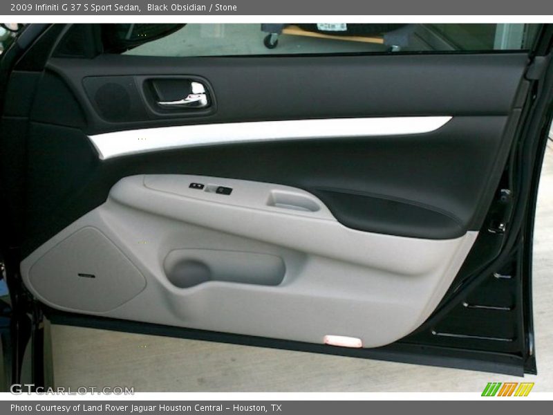 Black Obsidian / Stone 2009 Infiniti G 37 S Sport Sedan