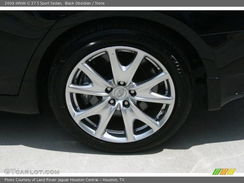 Black Obsidian / Stone 2009 Infiniti G 37 S Sport Sedan