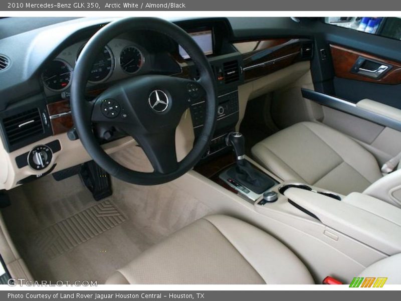 Arctic White / Almond/Black 2010 Mercedes-Benz GLK 350