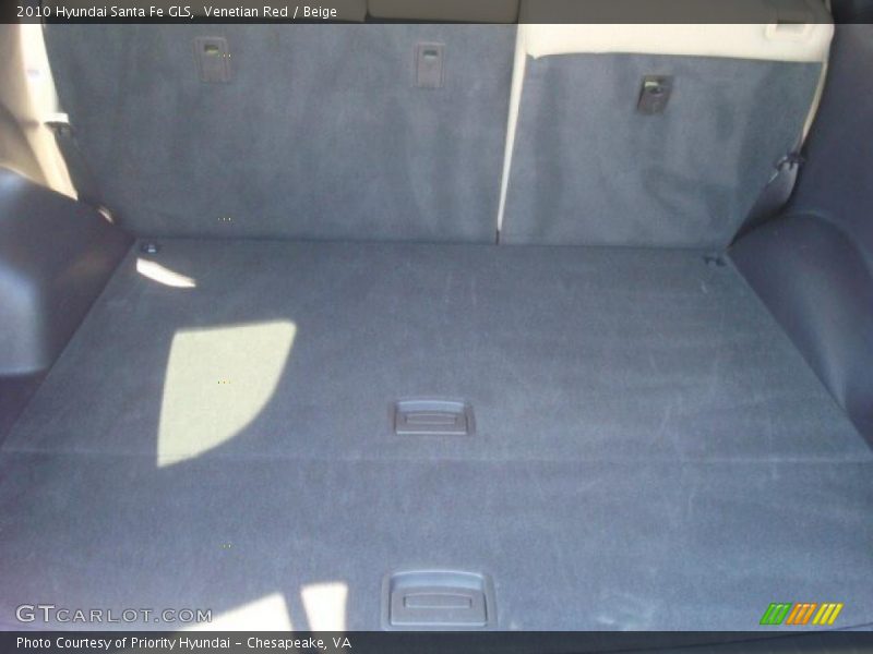 Venetian Red / Beige 2010 Hyundai Santa Fe GLS