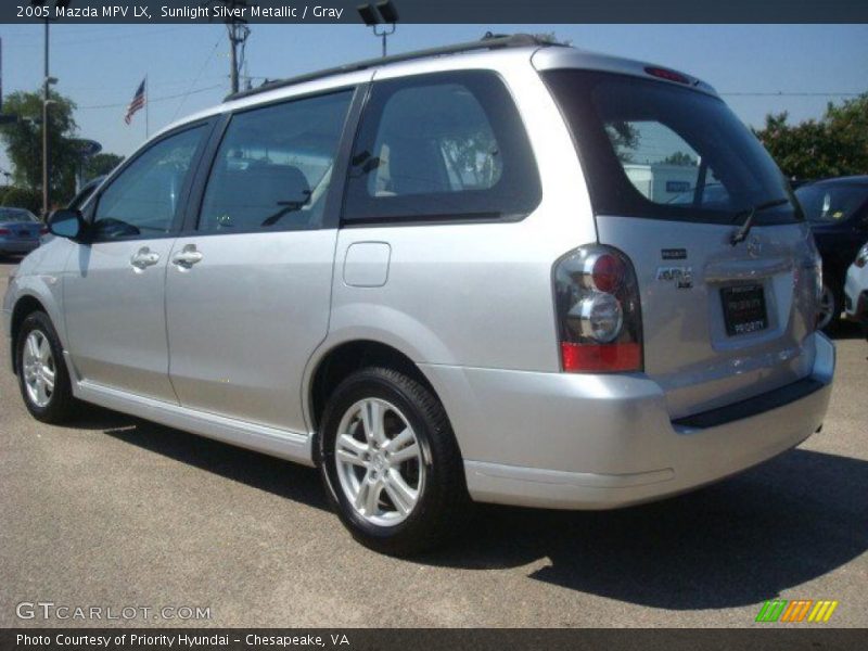 Sunlight Silver Metallic / Gray 2005 Mazda MPV LX