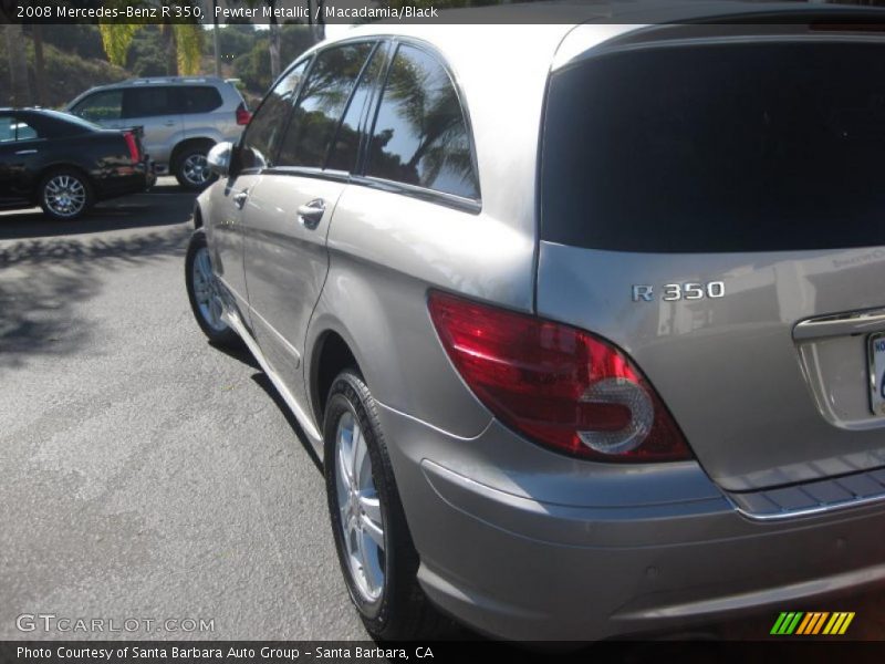 Pewter Metallic / Macadamia/Black 2008 Mercedes-Benz R 350