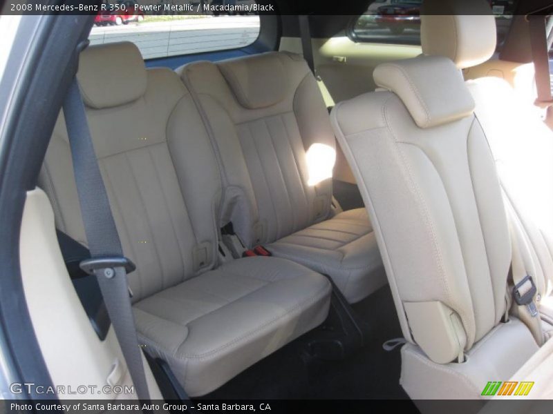 Pewter Metallic / Macadamia/Black 2008 Mercedes-Benz R 350