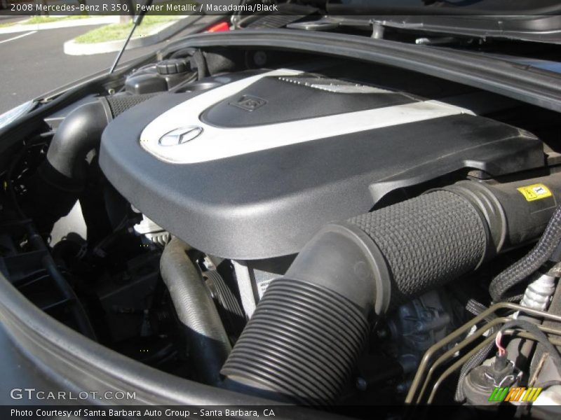 Pewter Metallic / Macadamia/Black 2008 Mercedes-Benz R 350