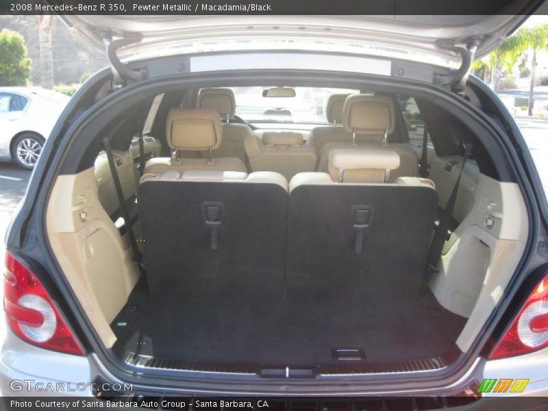 Pewter Metallic / Macadamia/Black 2008 Mercedes-Benz R 350
