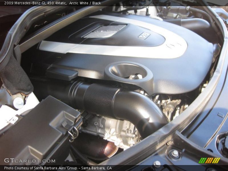 Arctic White / Black 2009 Mercedes-Benz GL 450 4Matic