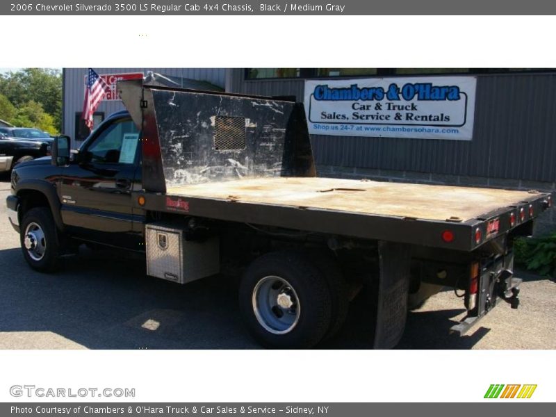 Black / Medium Gray 2006 Chevrolet Silverado 3500 LS Regular Cab 4x4 Chassis