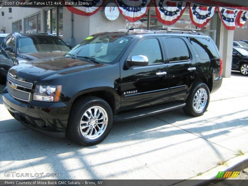 Black / Ebony 2007 Chevrolet Tahoe LTZ 4x4