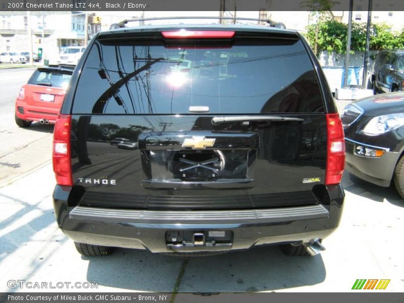 Black / Ebony 2007 Chevrolet Tahoe LTZ 4x4