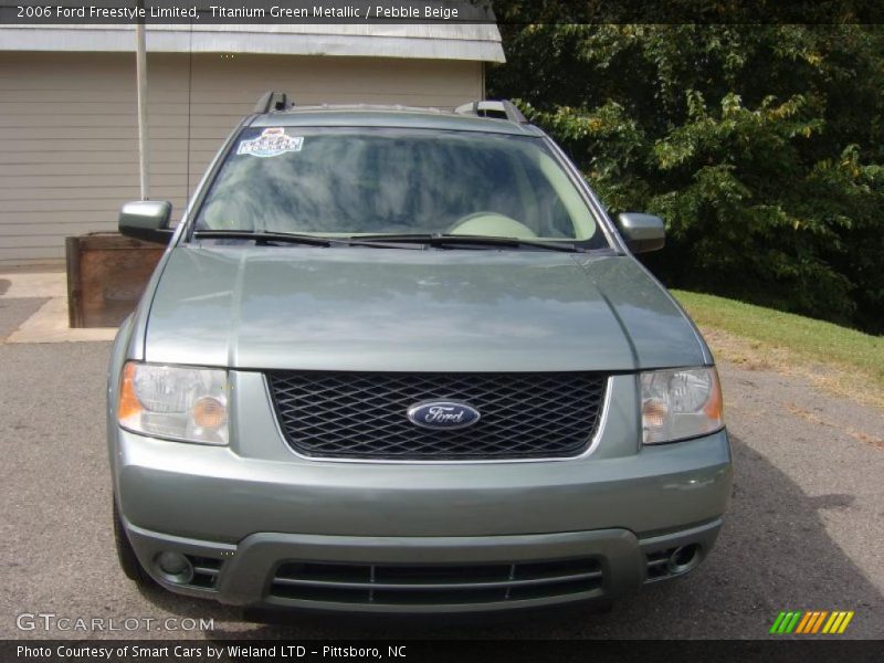 Titanium Green Metallic / Pebble Beige 2006 Ford Freestyle Limited