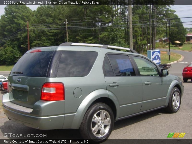 Titanium Green Metallic / Pebble Beige 2006 Ford Freestyle Limited