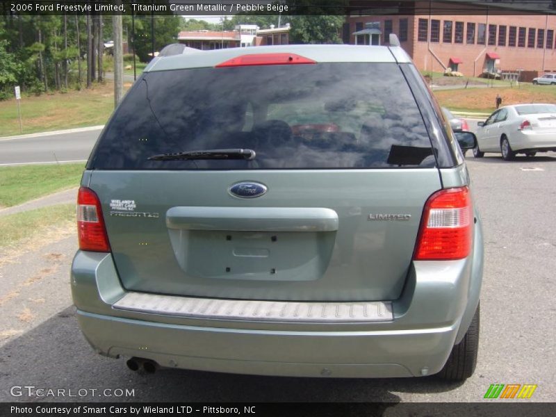 Titanium Green Metallic / Pebble Beige 2006 Ford Freestyle Limited