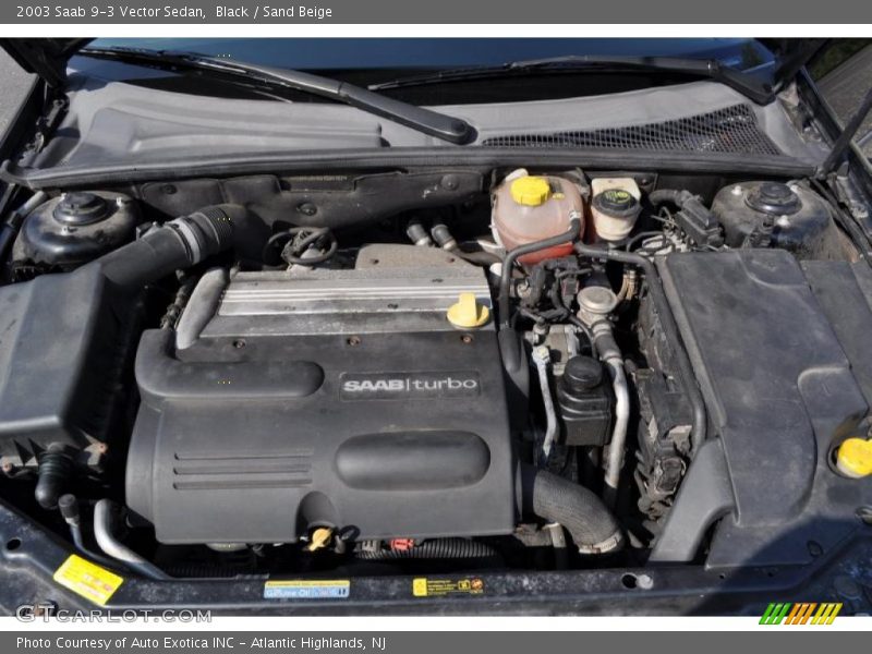 Black / Sand Beige 2003 Saab 9-3 Vector Sedan