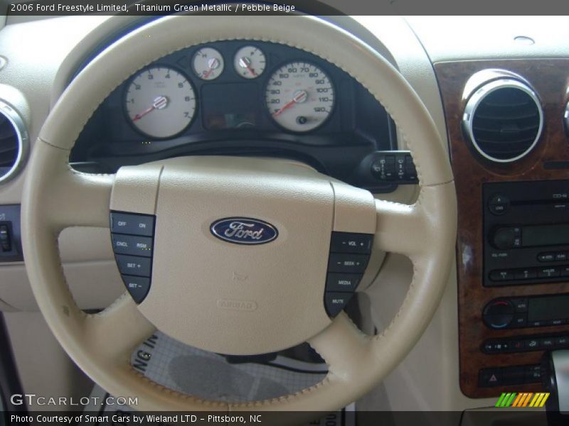 Titanium Green Metallic / Pebble Beige 2006 Ford Freestyle Limited