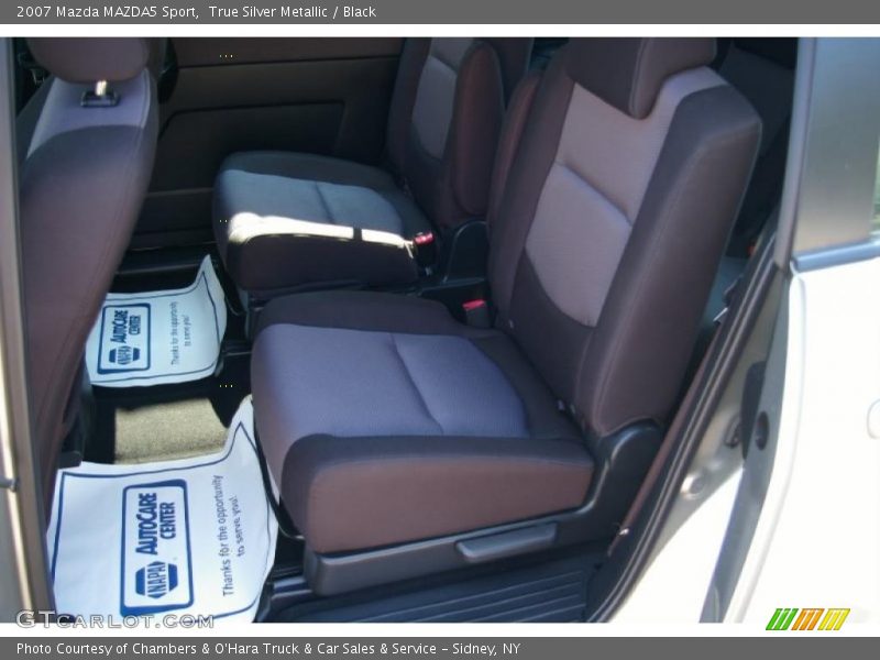 True Silver Metallic / Black 2007 Mazda MAZDA5 Sport