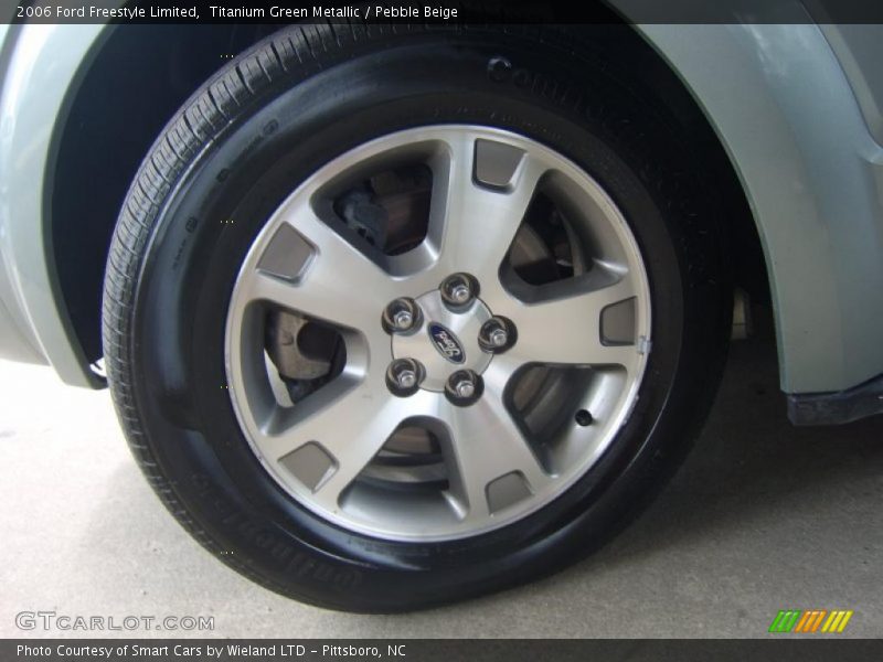 Titanium Green Metallic / Pebble Beige 2006 Ford Freestyle Limited