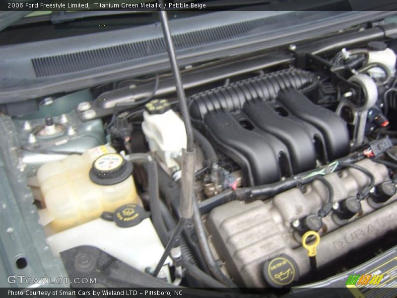 Titanium Green Metallic / Pebble Beige 2006 Ford Freestyle Limited