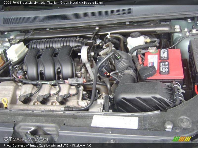 Titanium Green Metallic / Pebble Beige 2006 Ford Freestyle Limited
