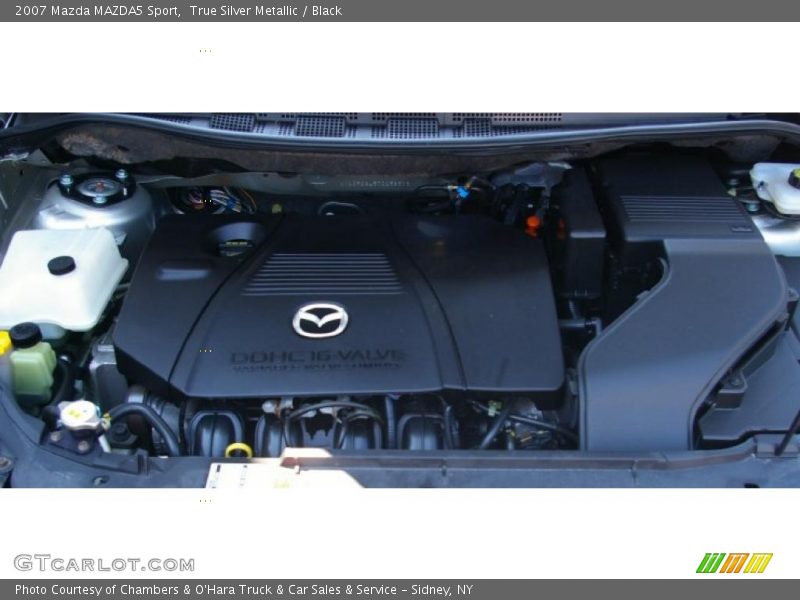True Silver Metallic / Black 2007 Mazda MAZDA5 Sport