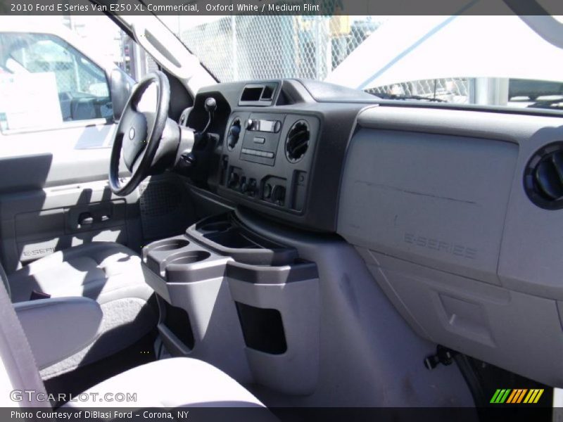 Oxford White / Medium Flint 2010 Ford E Series Van E250 XL Commericial
