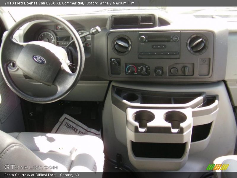 Oxford White / Medium Flint 2010 Ford E Series Van E250 XL Commericial