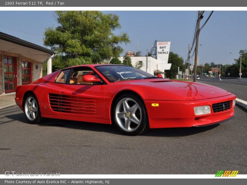 Red / Tan 1993 Ferrari 512 TR