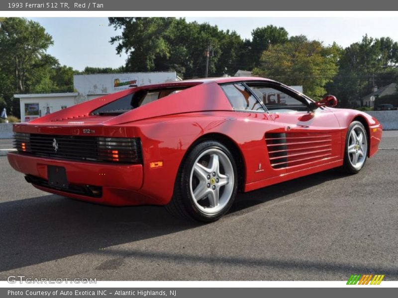 Red / Tan 1993 Ferrari 512 TR