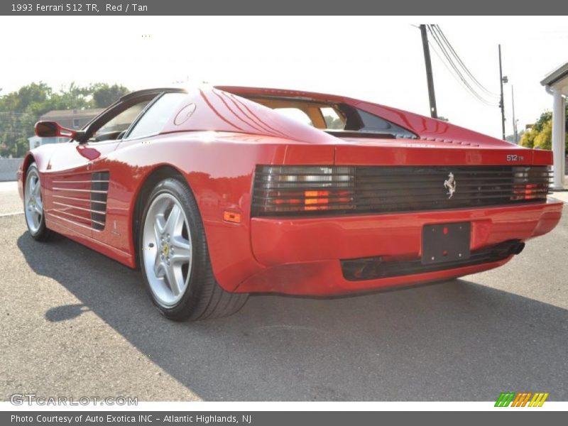 Red / Tan 1993 Ferrari 512 TR