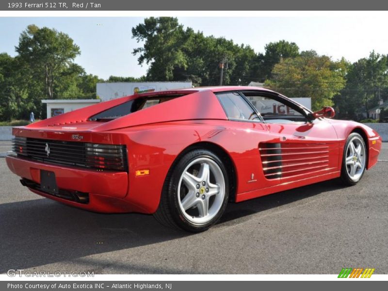 Red / Tan 1993 Ferrari 512 TR